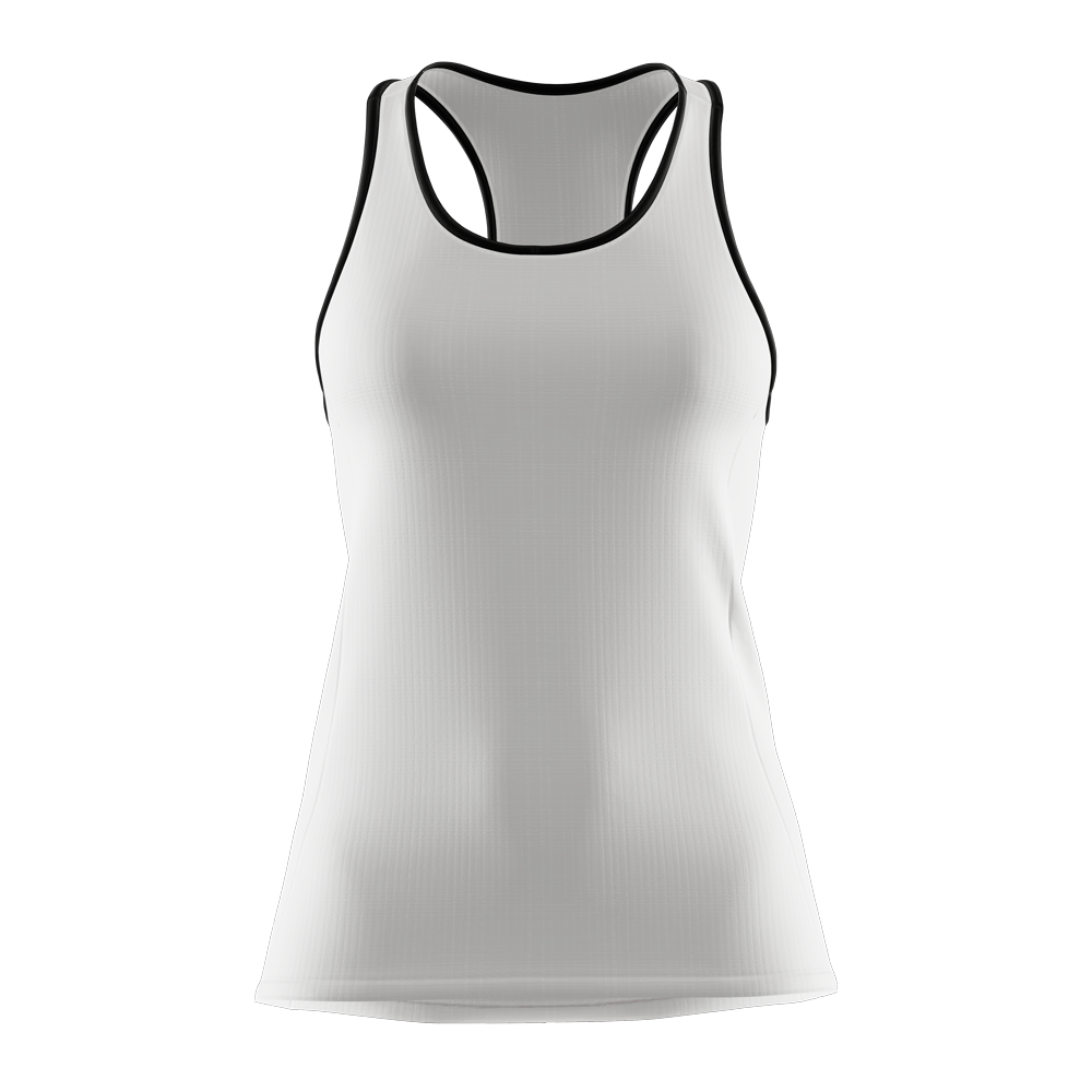 TEAM CUSTOM- HYBRID WOMAN RUNNING SINGLET COOLMAX